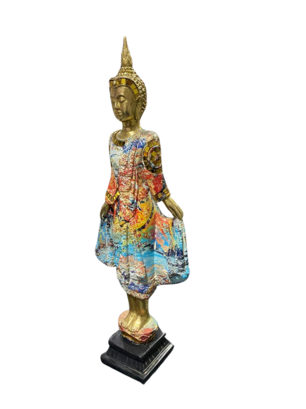 Buda Tailandés - Figura Moderna Decorativa - Imagen 4